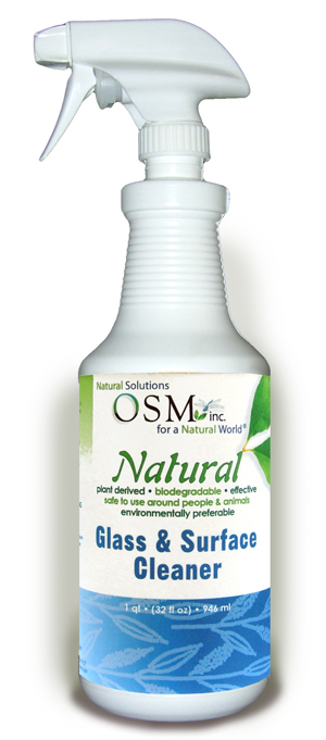OSM Natural Glass Cleaner 32 oz